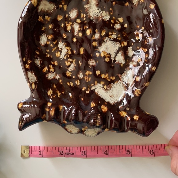 Vintage ceramic owl ash tray 1978 - Picture 7 of 10